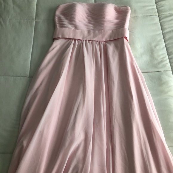Pink floor length dress - Picture 6 of 8